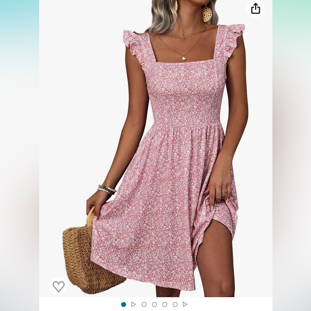 🌸 Pink Floral Dress 🌸 NWOT